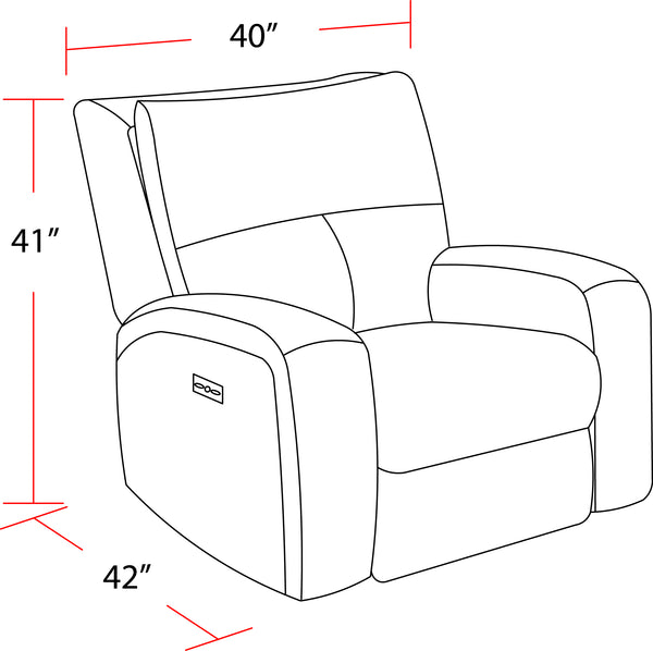 Polaris - Kahlua Power Recliner