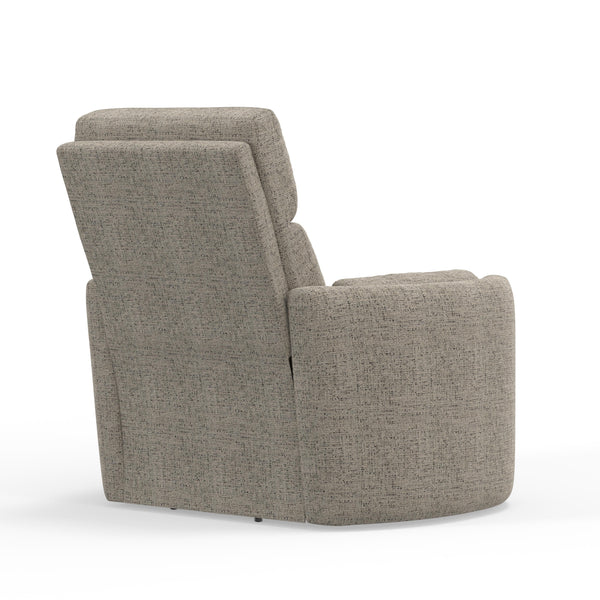 Radius - Burlap Manual Swivel Recliner Two Pack