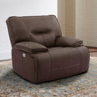 Spartacus - Chocolate Power Recliner
