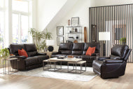 Whitman - Verona Coffee - Powered By Freemotion Power Reclining Sofa Loveseat and Recliner