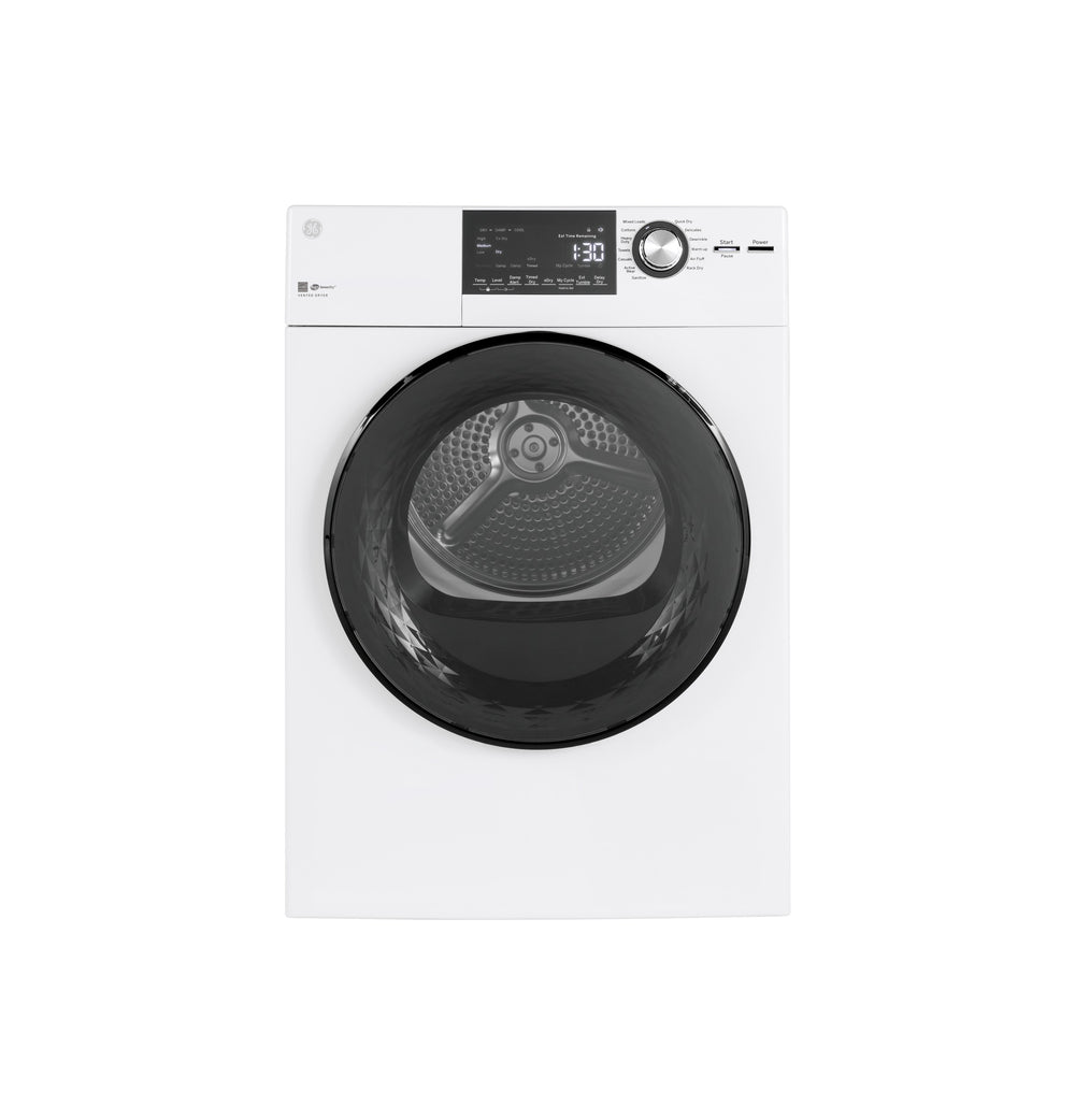 GE® ENERGY STAR®  24" 4.3 Cu.Ft. Front Load Vented Electric Dryer with Stainless Steel Basket