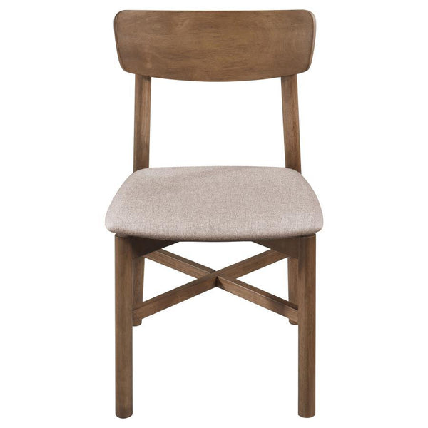 Parkridge - Dining Side Chair (Set of 2) - Natural Walnut