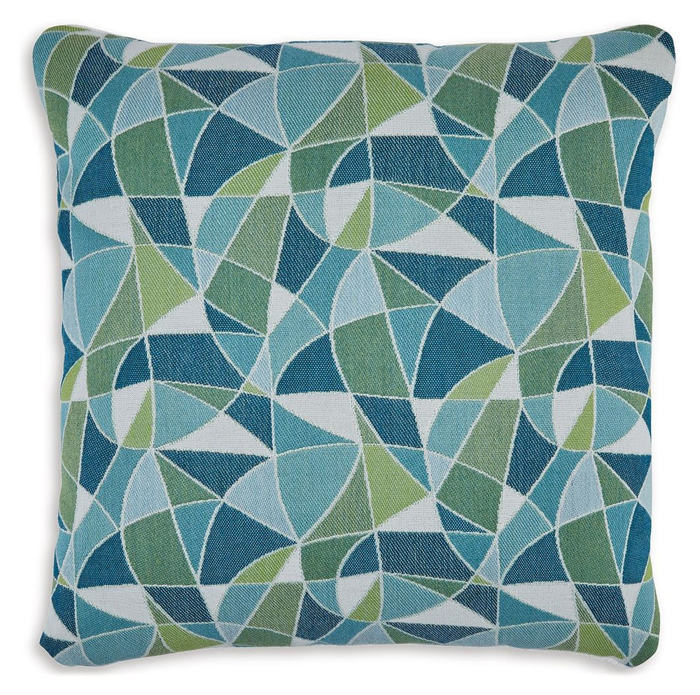 Looking for distinctive designs to tie a room together? This accent pillow, with its bold geometric pattern, is a perfect choice. And the durable high-performance fabric is designed for softness, strength and real life. When itâ€™s time for a refresh, sim