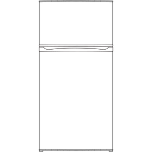 GE® ENERGY STAR® 11.6 cu. ft. Top-Freezer Refrigerator