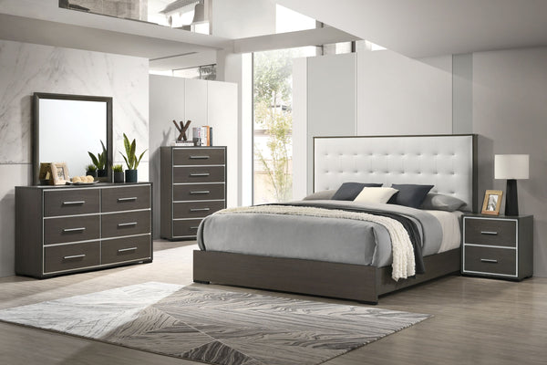  providing a touch of class. This set includes a matching dresser