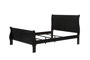Louis Philip - Cama Matrimonial - Negro
