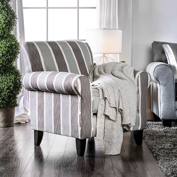 Misty Stripe Chair