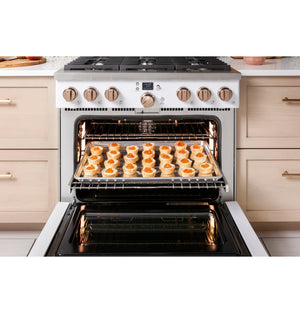 Café™ 36" Smart All-Gas Commercial-Style Range with 6 Burners (Natural Gas)