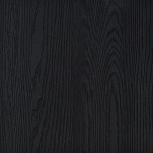 Max - Square Engineered Laminate End Side Table - Black