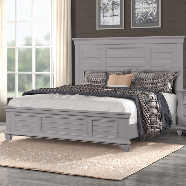 Jamestown - 6/0 California King Bed - Gray