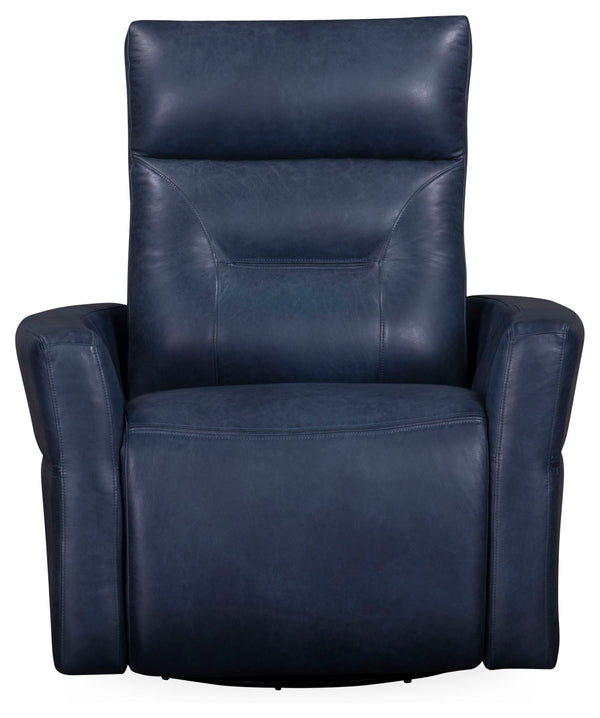 Remmington - Power Swivel Glider Recliner (Set of 2) - Vintage Navy
