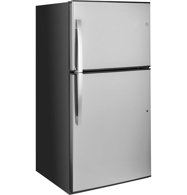 GE® ENERGY STAR® 21.1 Cu. Ft. Top-Freezer Refrigerator