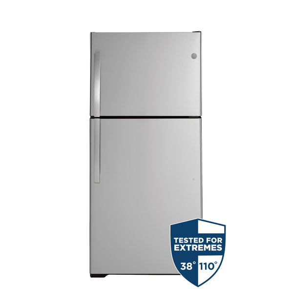 GE® 19.2 Cu. Ft. Garage Ready Top-Freezer Refrigerator