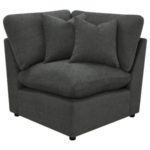 Collins Modular Corner Chair Dark Grey