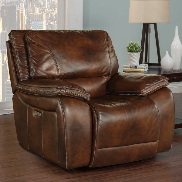 Vail - Power Reclining Sofa And Recliner - Burnt Sienna