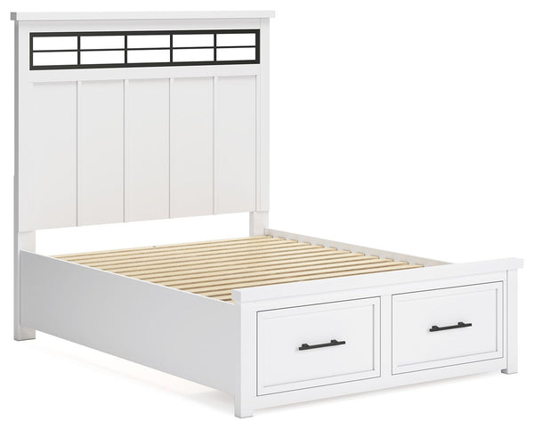 Ashbryn - White / Natural - 7 Pc. - Dresser