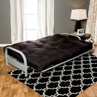 Plosh 8" Black Futon Mattress w/ Spring