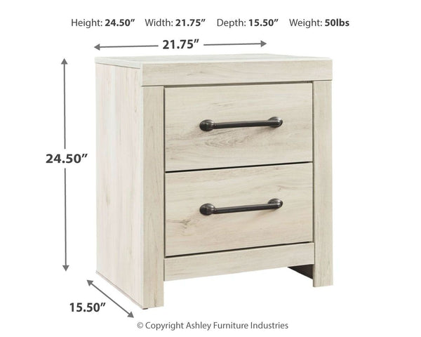  Twin Panel Bed with Side Storage Drawers