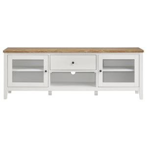 Hollis 3-piece 67-inch TV Stand Entertainment Center White