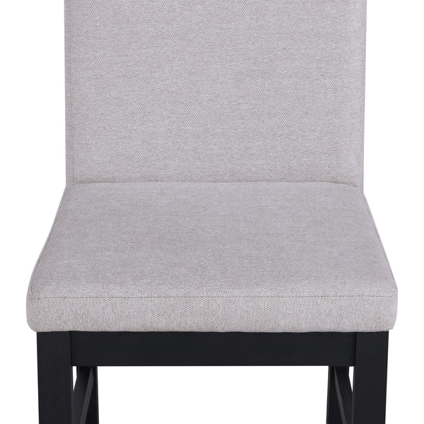 Pelham - 5 Piece Dining Room Set - Charcoal / Gray