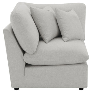 Collins Modular Corner Chair Grey