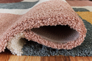 Flynnwick - Cream / Pink / Gray - Medium Rug