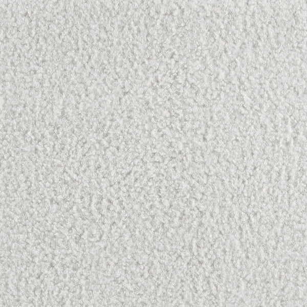Alamosa Boucle Upholstered Eastern King Platform Bed White