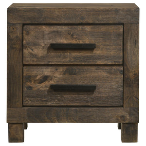 Woodmont 5-piece California King Bedroom Set Golden Brown