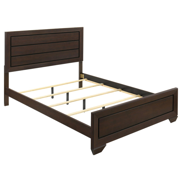 Kauffman 4-piece Eastern King Bedroom Set Dark Cocoa