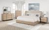 Kailani 5-piece Eastern King Bedroom Set Beige Oak