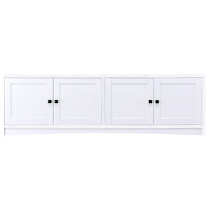 Laughlin 3-piece Entertainment Center TV Stand White