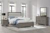 Wright 4-piece Queen Bedroom Set Brown Oak