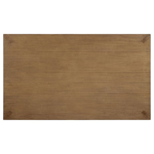 Bruner 5-piece 72-inch Rectangular Dining Set Natural Brown