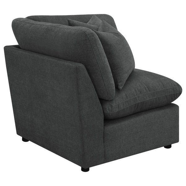 Collins Modular Corner Chair Dark Grey