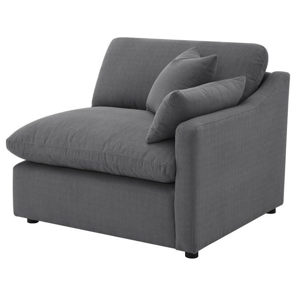 Hobson Upholstered RAF Chair Charcoal