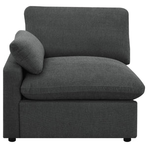 Collins Modular LAF Power Recliner Dark Grey