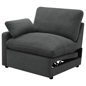 Collins Modular LAF Power Recliner Dark Grey