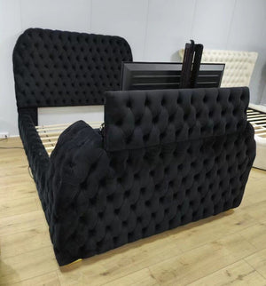 Natalia - King Bed - Black