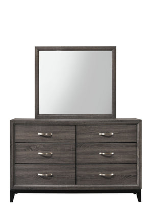 Akerson - Dresser & Mirror- Gray