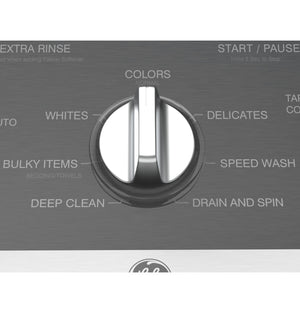 GE® 4.3 cu. ft. Capacity Washer with Stainless Steel Basket,5-yr Limited Warranty?