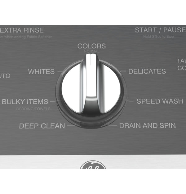 GE® 4.3 cu. ft. Capacity Washer with Stainless Steel Basket,5-yr Limited Warranty?