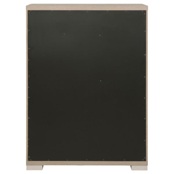 Ladera - 5-Drawer Bedroom Chest Of Drawers - Light Elm