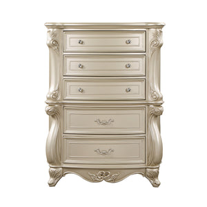  this chest offers enduring strength and durability. Its design reflects the charm of French count