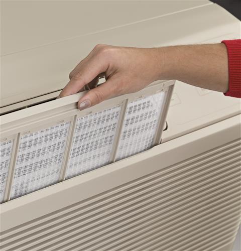 GE Zoneline Cooling and Electric Heat Unit with Corrosion Protection, 230/208 Volt