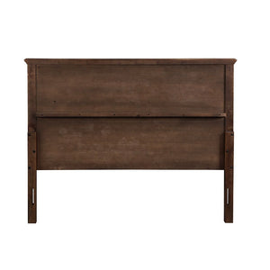 Franklin - 4 Piece Pack Queen Bed Set - Brushed Walnut