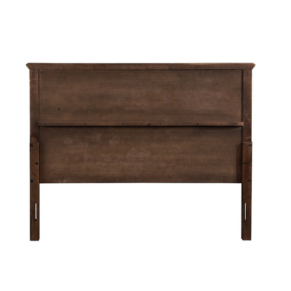 Franklin - 4 Piece Pack Queen Bed Set - Brushed Walnut