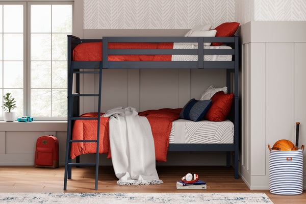  with a timeless Shaker style that-'s wonderfully finished in an on-trend blue. Guard rails on the top bunk h