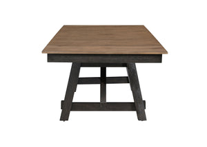 Maribelle - Dining Table - Wheat / Charcoal