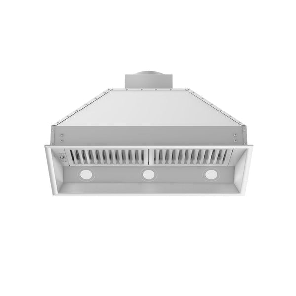 ZLINE 40" Ducted Wall Mount Range Hood Insert in Stainless Steel (698-40)