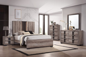 Rangley - Queen Bed - Dark Gray